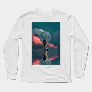 Astronaut In Space Long Sleeve T-Shirt